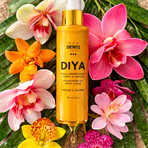 DIYA - Huile sèche scintillante - DRIMYS Cosmetics