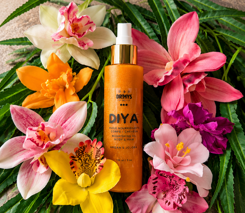 DIYA - Huile sèche scintillante - DRIMYS Cosmetics