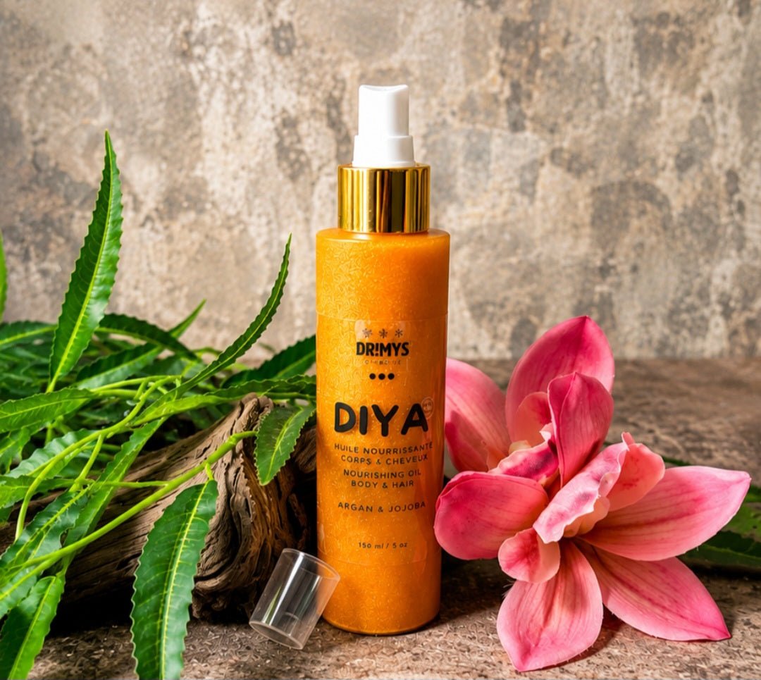 DIYA - Huile sèche scintillante - DRIMYS Cosmetics