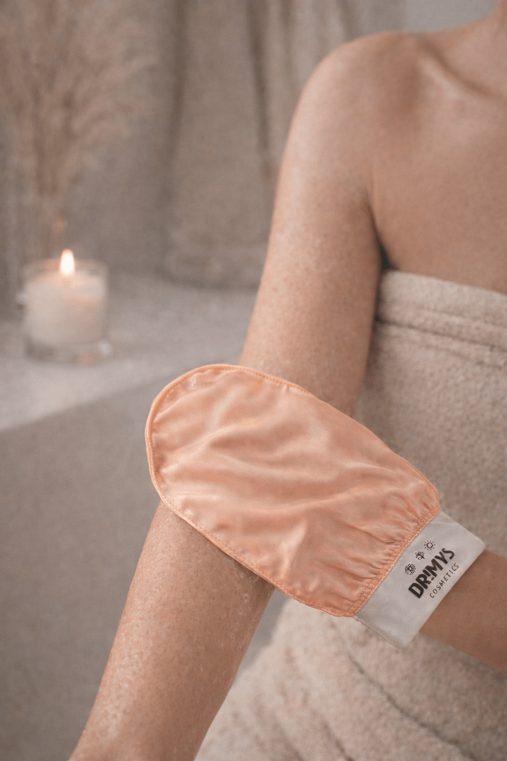 Gant Exfoliant en Soie - DRIMYS Cosmetics